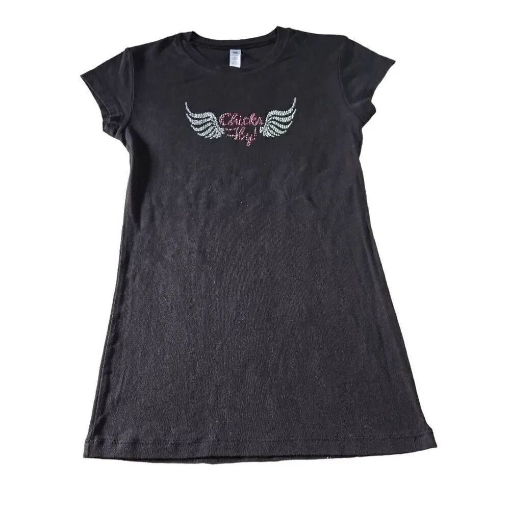Autographed When Chicks Fly Woman shirt, Elaine Larsen L Jrs